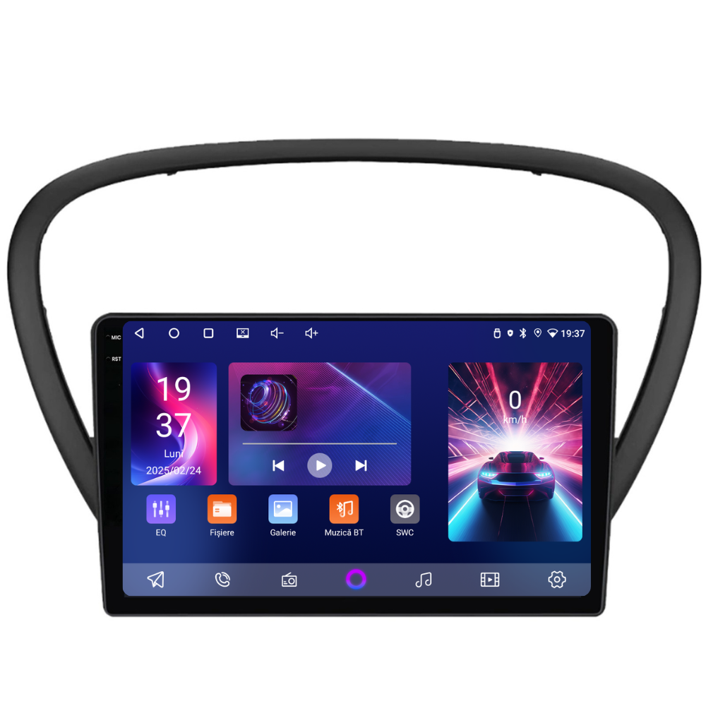 Navigatie Peugeot 607 (2004-2011), Ecran 9 inch, 4GB RAM 64GB, 4-core [2]