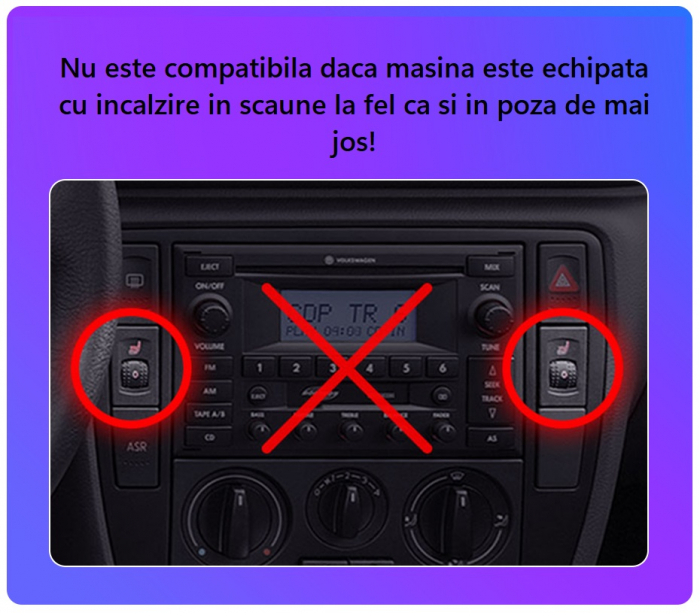 Navigatie Volkswagen Passat B5 (2000-2005), Android, 1GB RAM 32GB, carplay / android auto,waze,youtube [4]