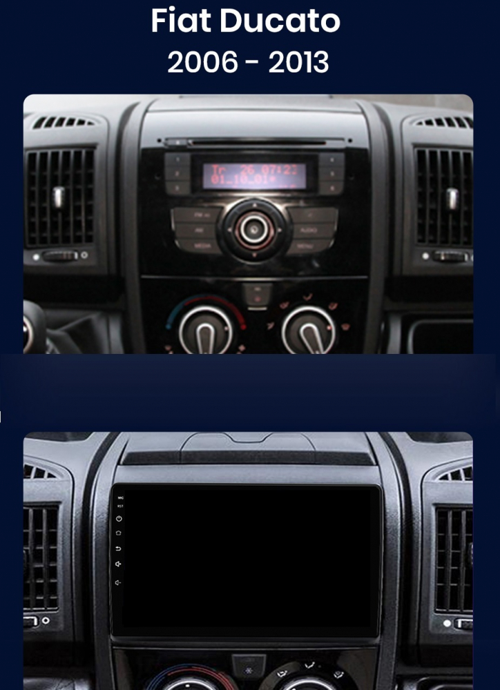 Navigatie Peugeot Boxer (2006-2022), Ecran 9 inch, 4GB RAM 64GB, 8-core [6]