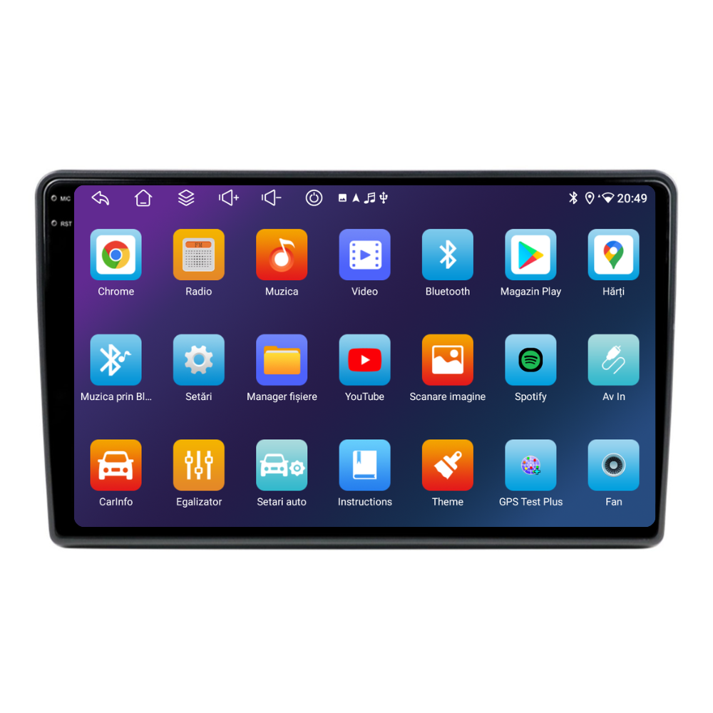 Navigatie Peugeot Boxer (2006-2022), Ecran 9 inch, 4GB RAM 64GB, 8-core [2]
