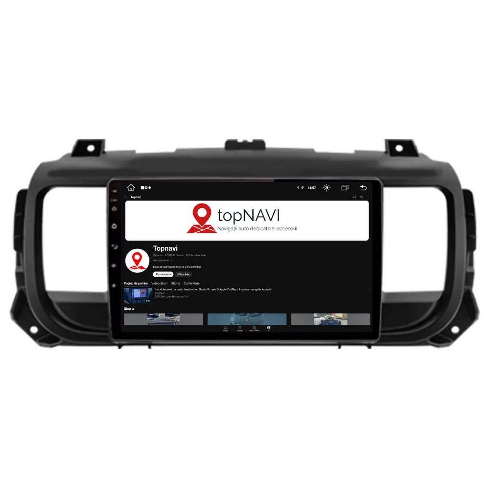 Navigatie Citroen Jumpy (2016-2021), Ecran 9 inch, 1GB RAM 32GB [2]