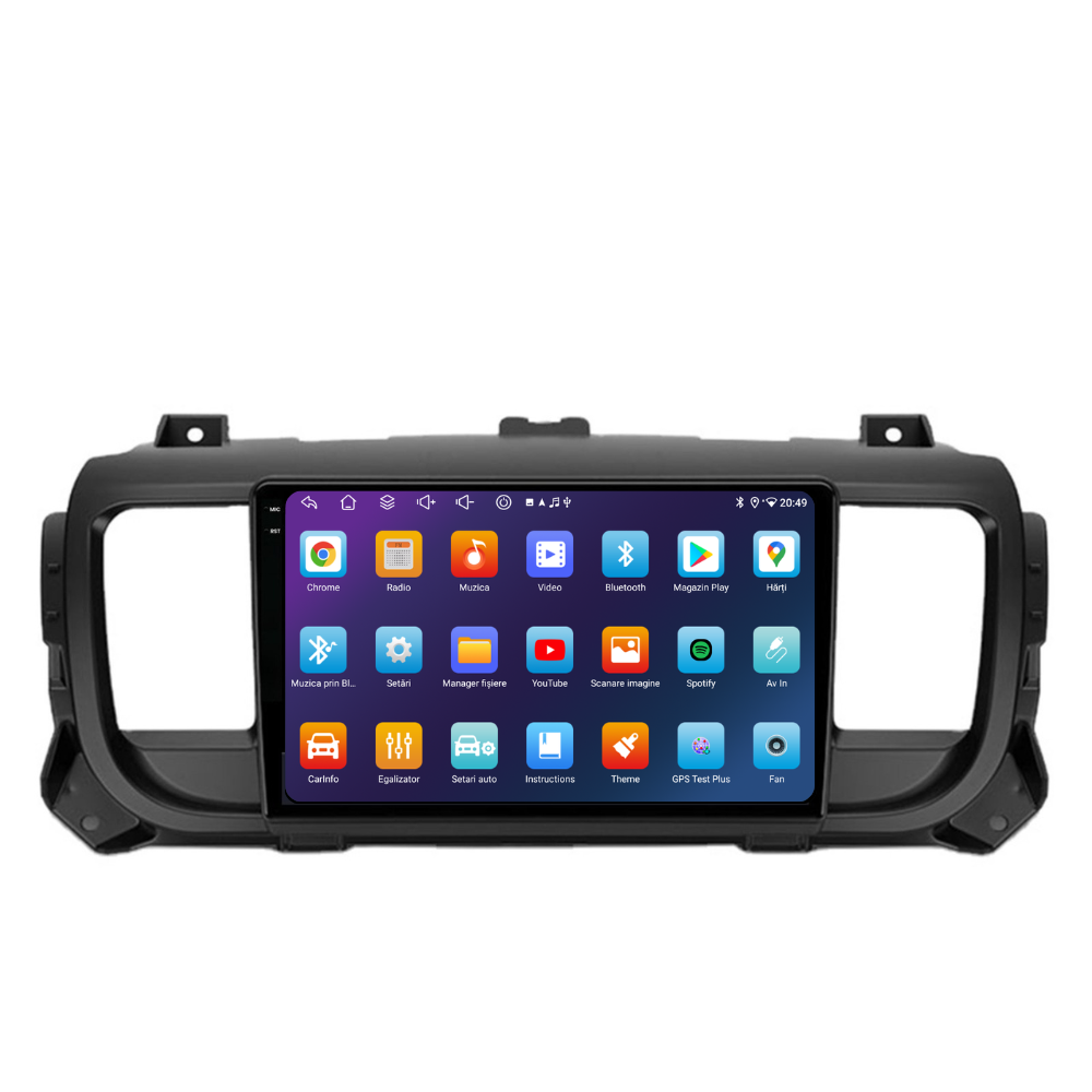 Navigatie Peugeot Expert (2016-2021), Ecran 9 inch, 6GB RAM 128GB, 8-core [4]