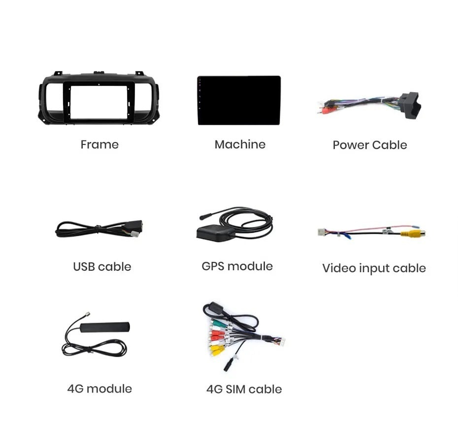 Navigatie Peugeot Expert (2016-2021), Ecran 2K, 8GB RAM 256GB, 8-core [9]