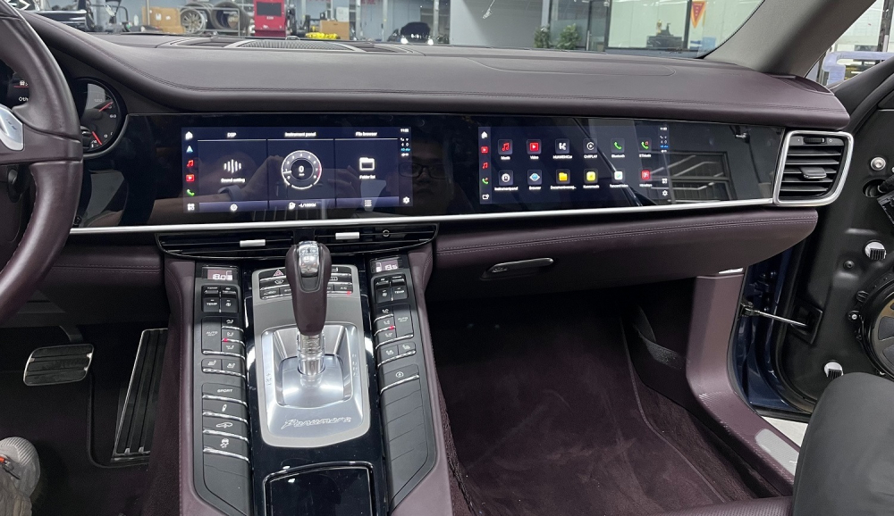 Navigație Porsche Panamera (2009-2016), Ecran Dual Screen 12.3 + 11.4 inch, Android, 8GB RAM 256GB [3]