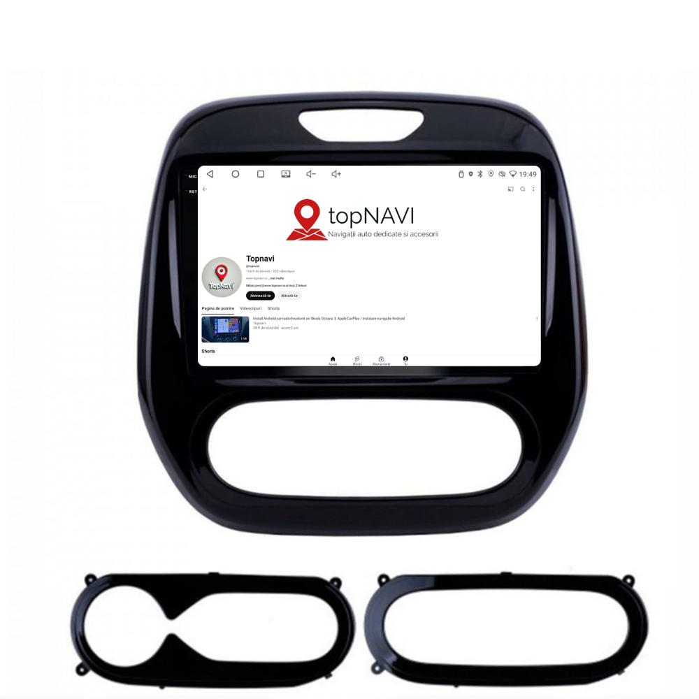 Navigatie Renault Captur (2013-2019), Android, Ecran 9 inch, 1GB RAM 32GB [3]