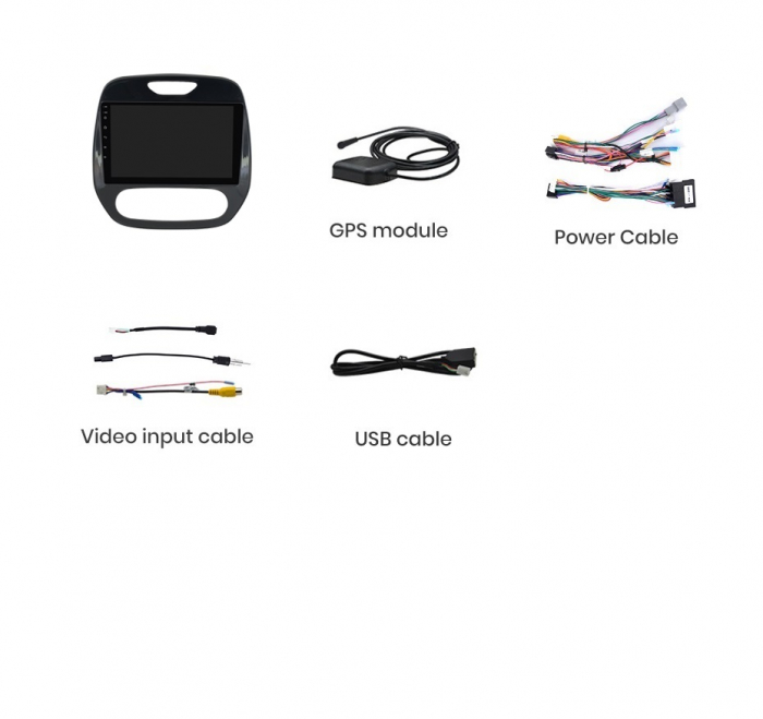 Navigatie Renault Captur (2013-2019), Android, Ecran 9 inch, 1GB RAM 32GB [6]