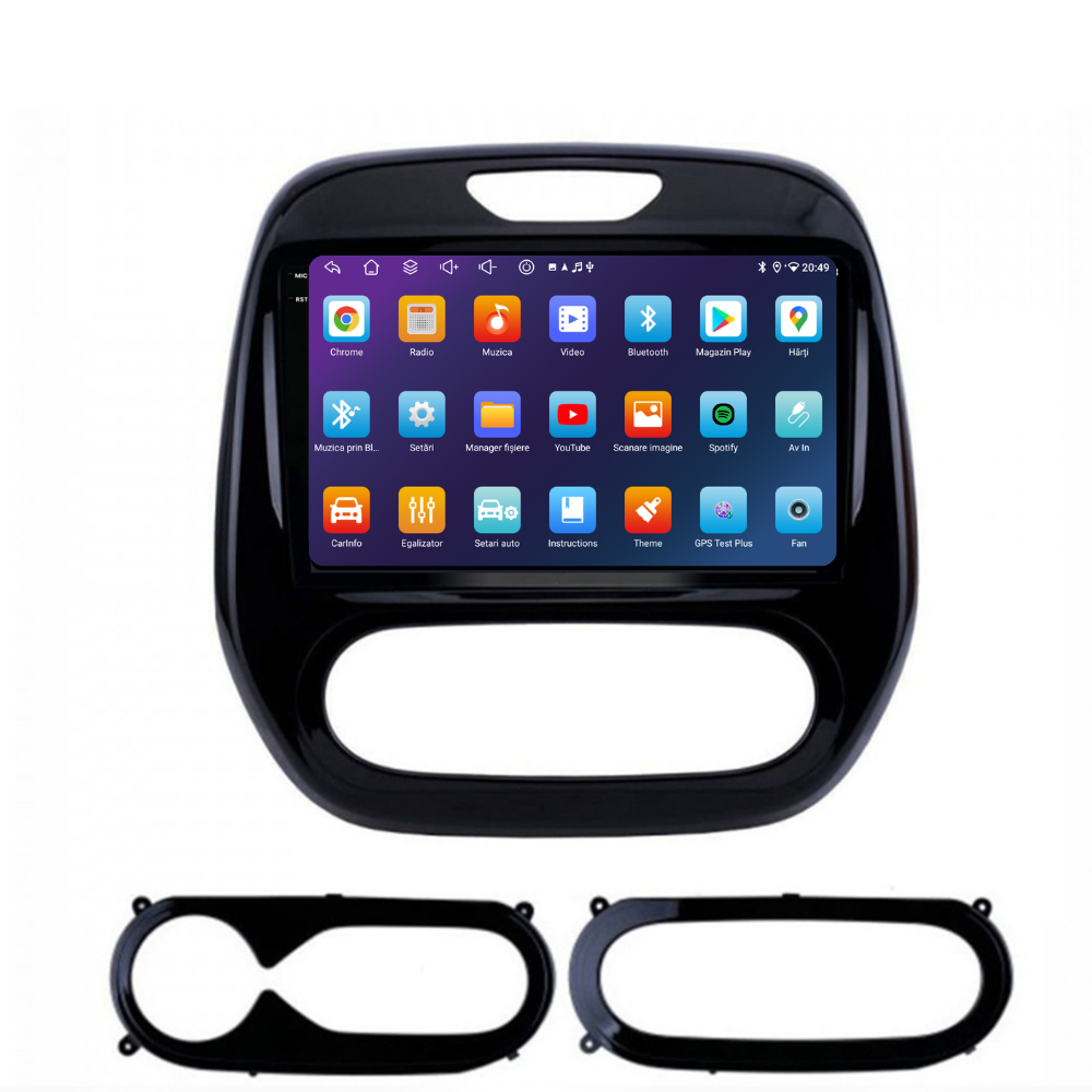 Navigatie Renault Captur (2013-2019), Android, Ecran 9 inch, 6GB RAM 128GB, 8-core [4]