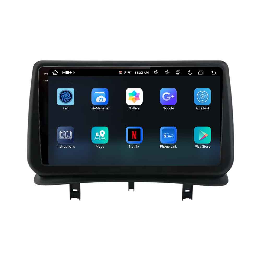 Navigatie Renault Clio 3 (2005-2014), Ecran 2K, 4GB RAM 64GB, 8-core [9]