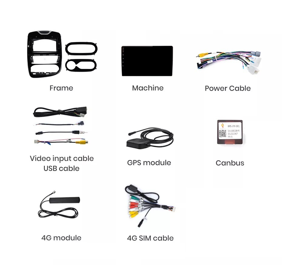 Navigație Renault Clio 4 (2016-2019), Android, Ecran 10 inch, 4GB RAM 64GB, 8-core [8]