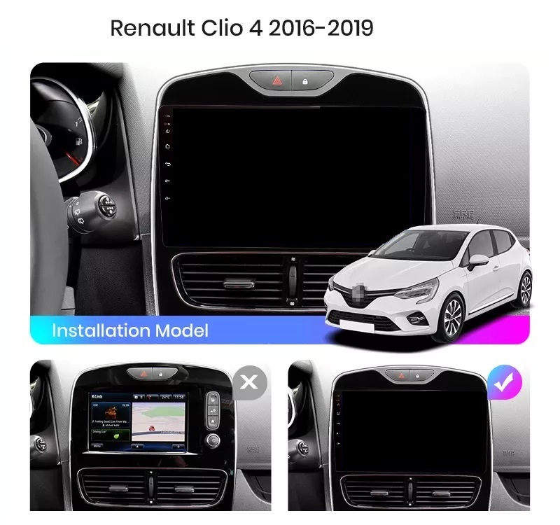 Navigatie Renault Clio 4 (2016-2019), Ecran 10 inch, 8GB RAM 256GB, 8-core [8]