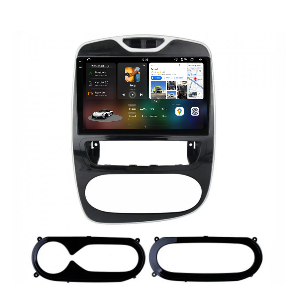 Navigatie Renault Clio 4 (2016-2019), Ecran 10 inch 2K, 12GB RAM 256GB, 8-core [1]