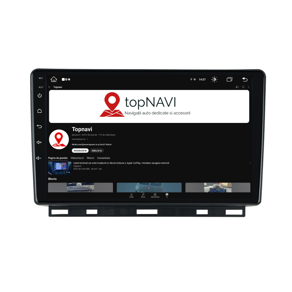 Navigatie Renault Clio 5 (2019+), Ecran 9 inch, 1GB RAM 32GB [3]