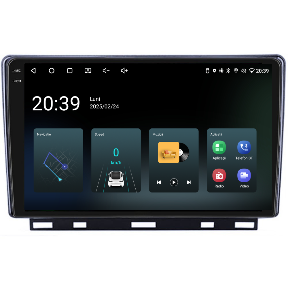 Navigatie Renault Clio 5 (2019+), Ecran 9 inch, 2GB RAM 32GB [4]