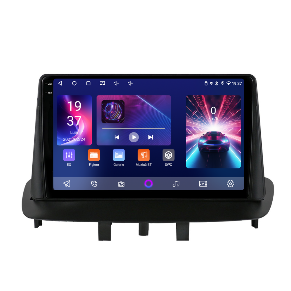 Navigatie Renault Fluence (2009-2017), Ecran 9 inch, 4GB RAM 64GB, 4-core [2]