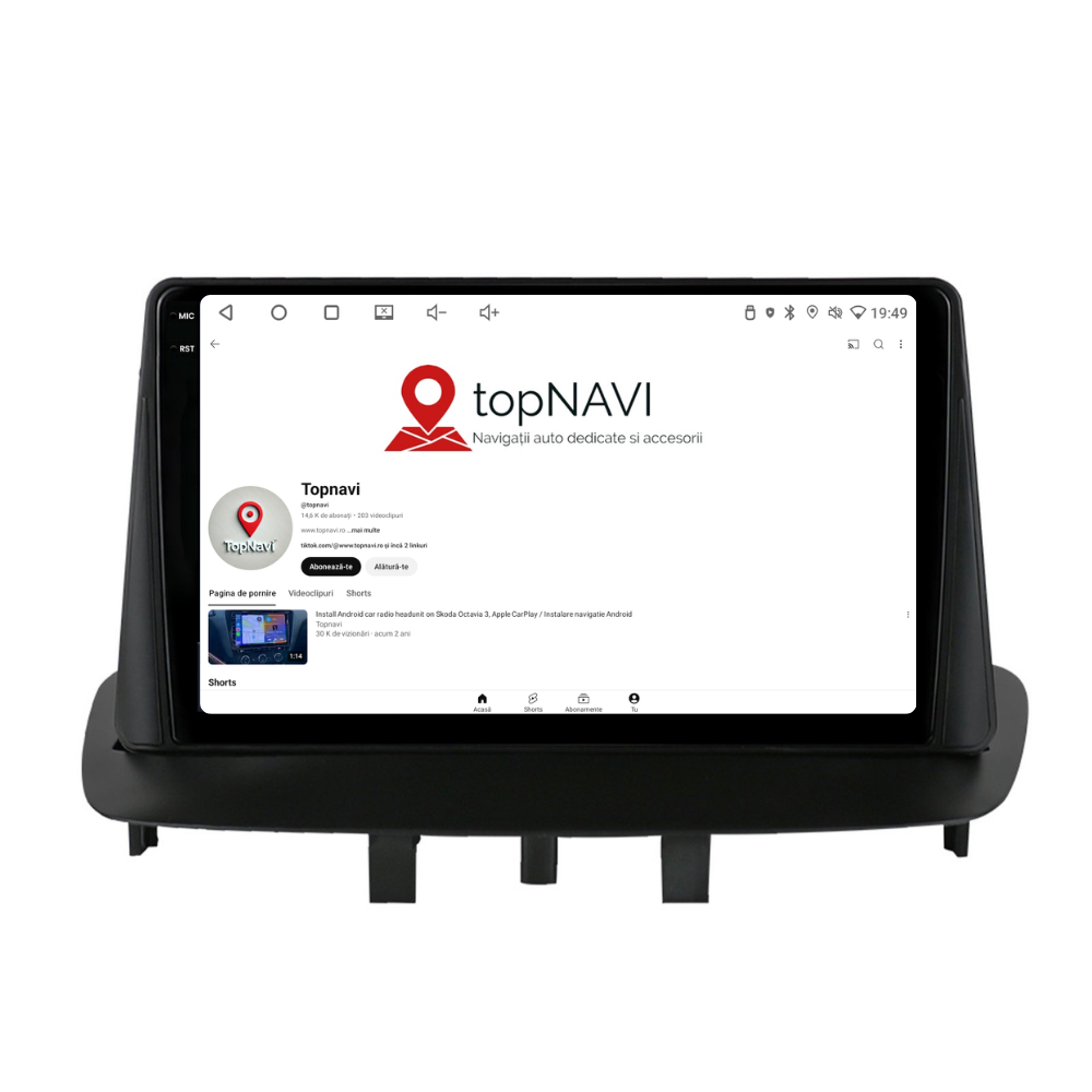 Navigatie Renault Megane 3 (2008-2016), Ecran 9 inch, 4GB RAM 64GB, 8-core [2]