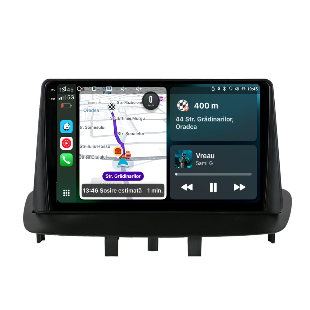 Navigatie Renault Megane 3 (2008-2016), Ecran 9 inch, 6GB RAM 128GB, 8-core [2]