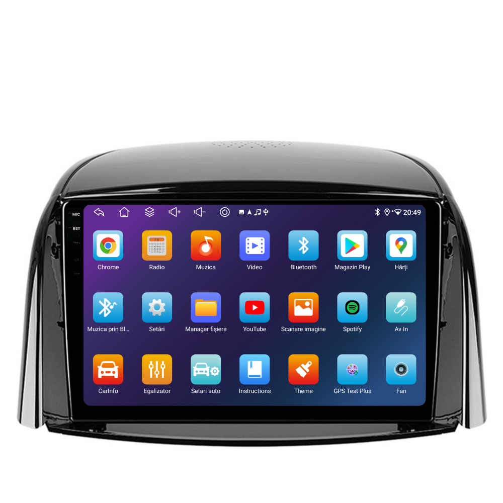 Navigatie Renault Koleos (2008-2016), Ecran 9 inch, 4GB RAM 64GB, 8-core [5]