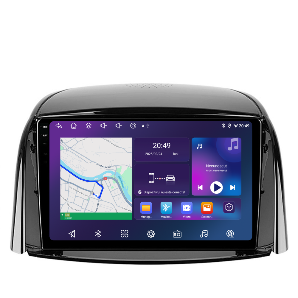 Navigatie Renault Koleos (2008-2016), Ecran 9 inch, 4GB RAM 64GB, 8-core [4]