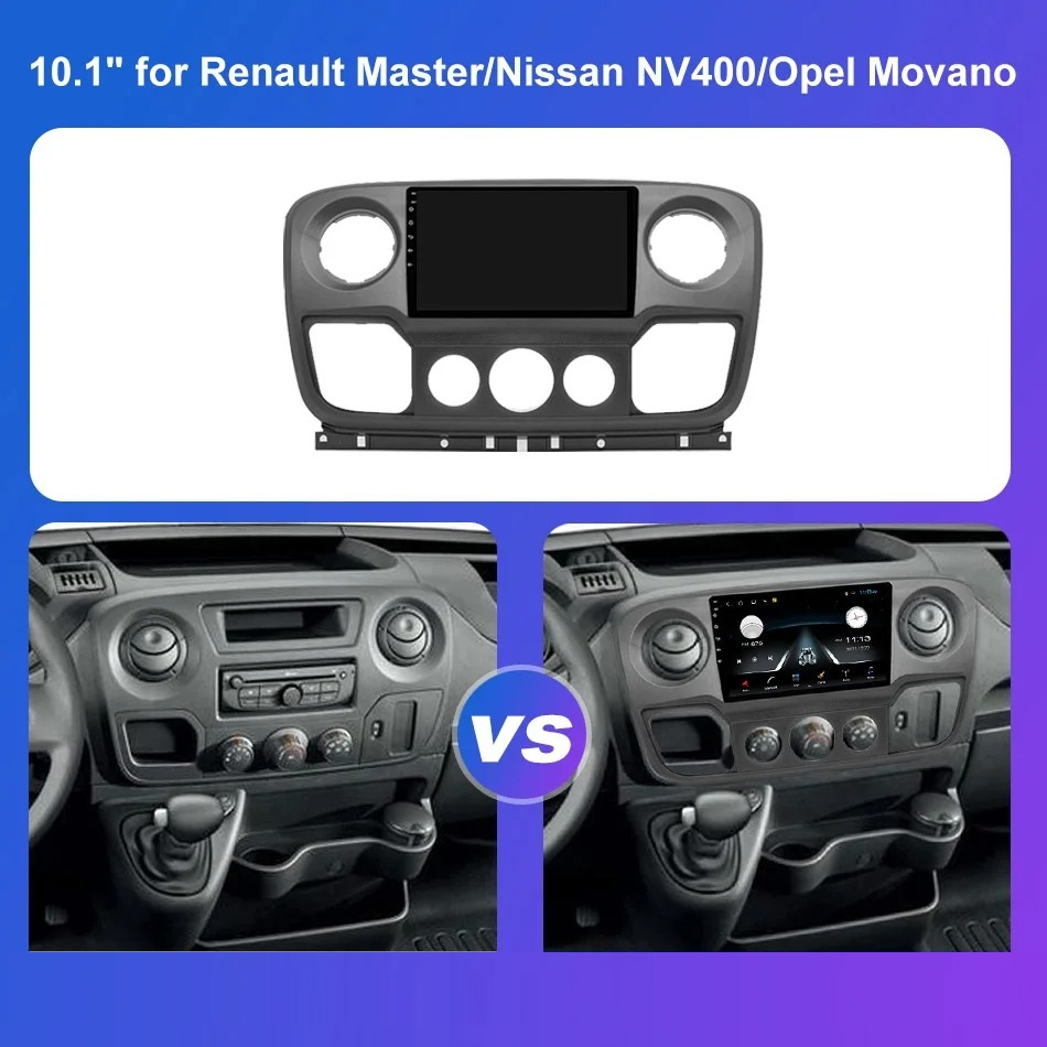 Navigatie Opel Movano (2010-2020), Ecran 10 inch, 1GB RAM 32GB [4]