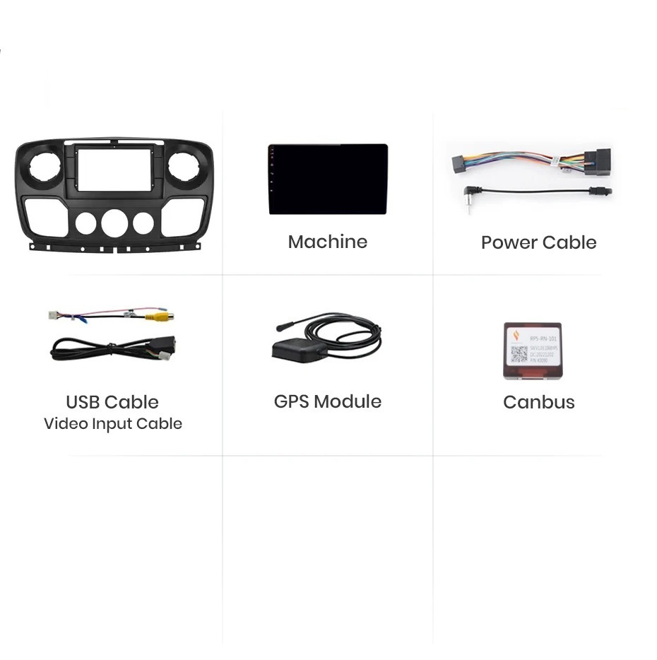 Navigatie Opel Movano (2010-2020), Ecran 10 inch, 4GB RAM 64GB, 4-core [9]
