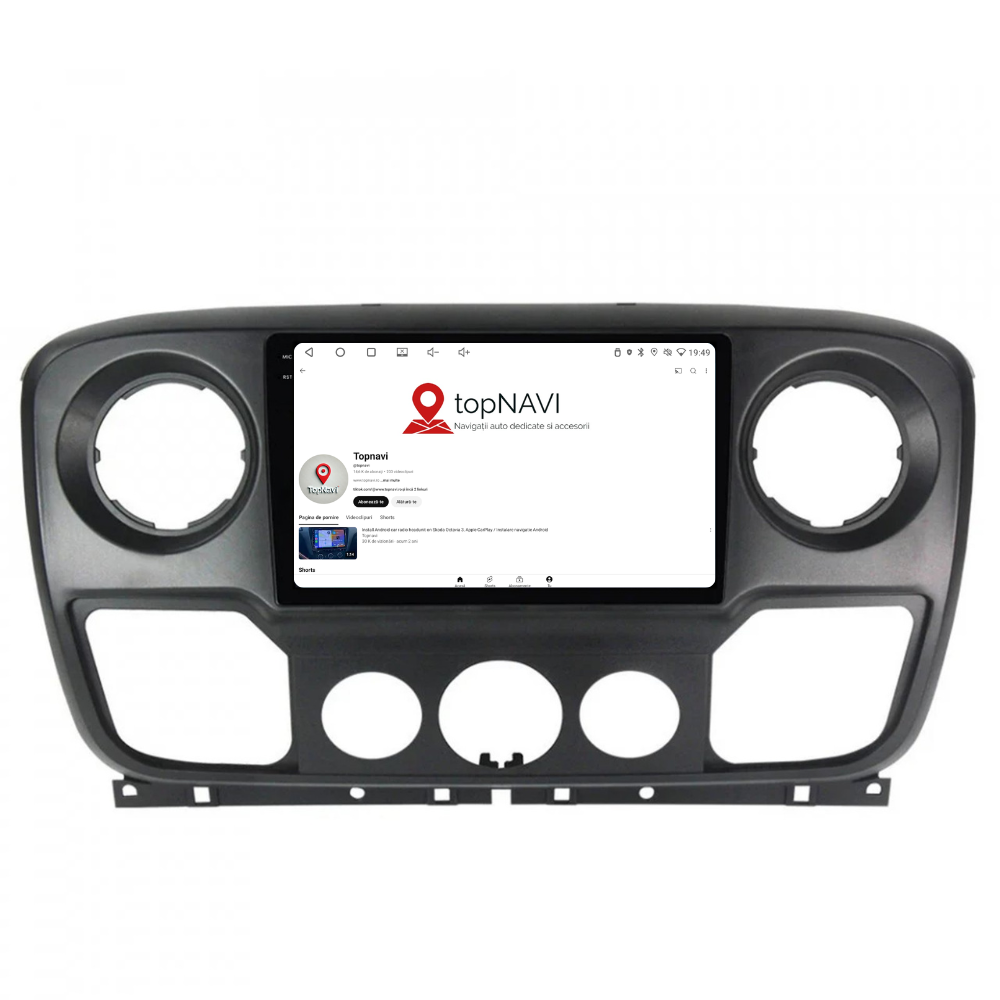 Navigatie Nissan NV400 (2010-2020), Ecran 10 inch, 4GB RAM 64GB, 8-core [2]