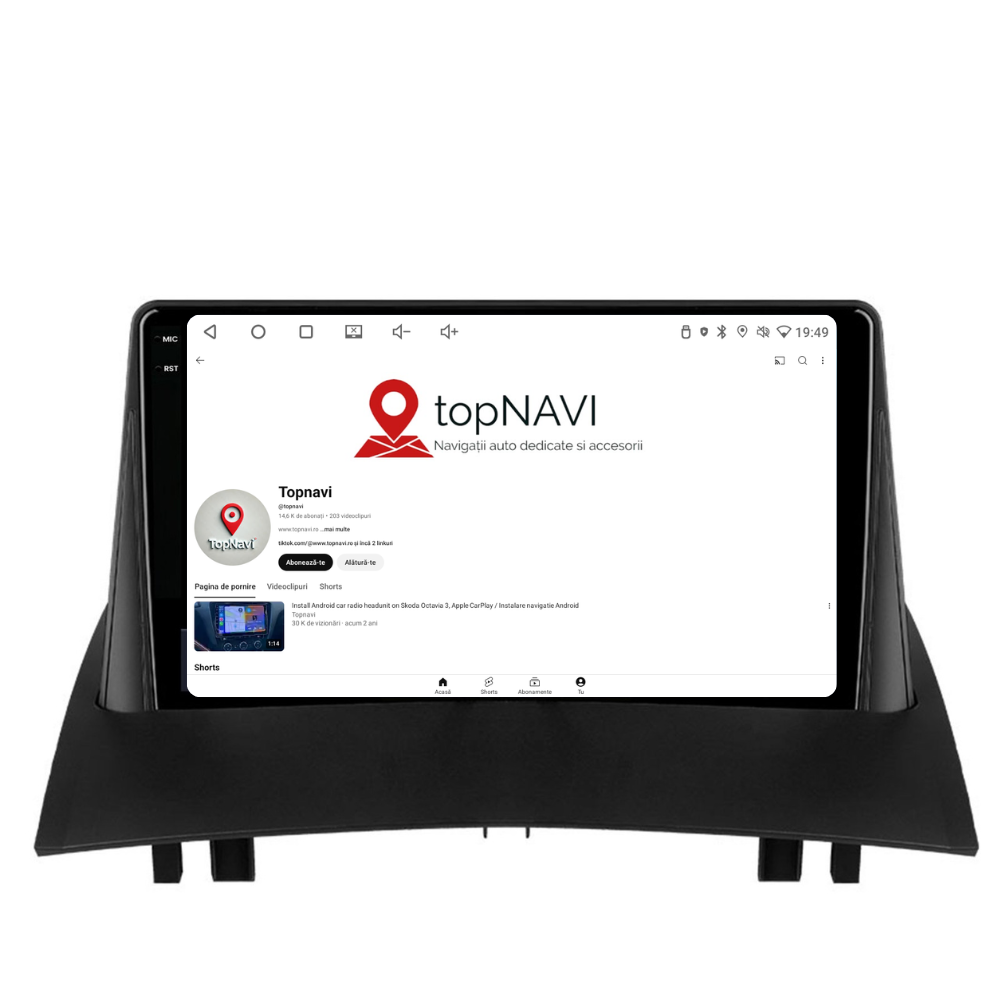 Navigatie Renault Megane 2 (2002-2009), Ecran 9 inch, 6GB RAM 128GB, 8-core [3]