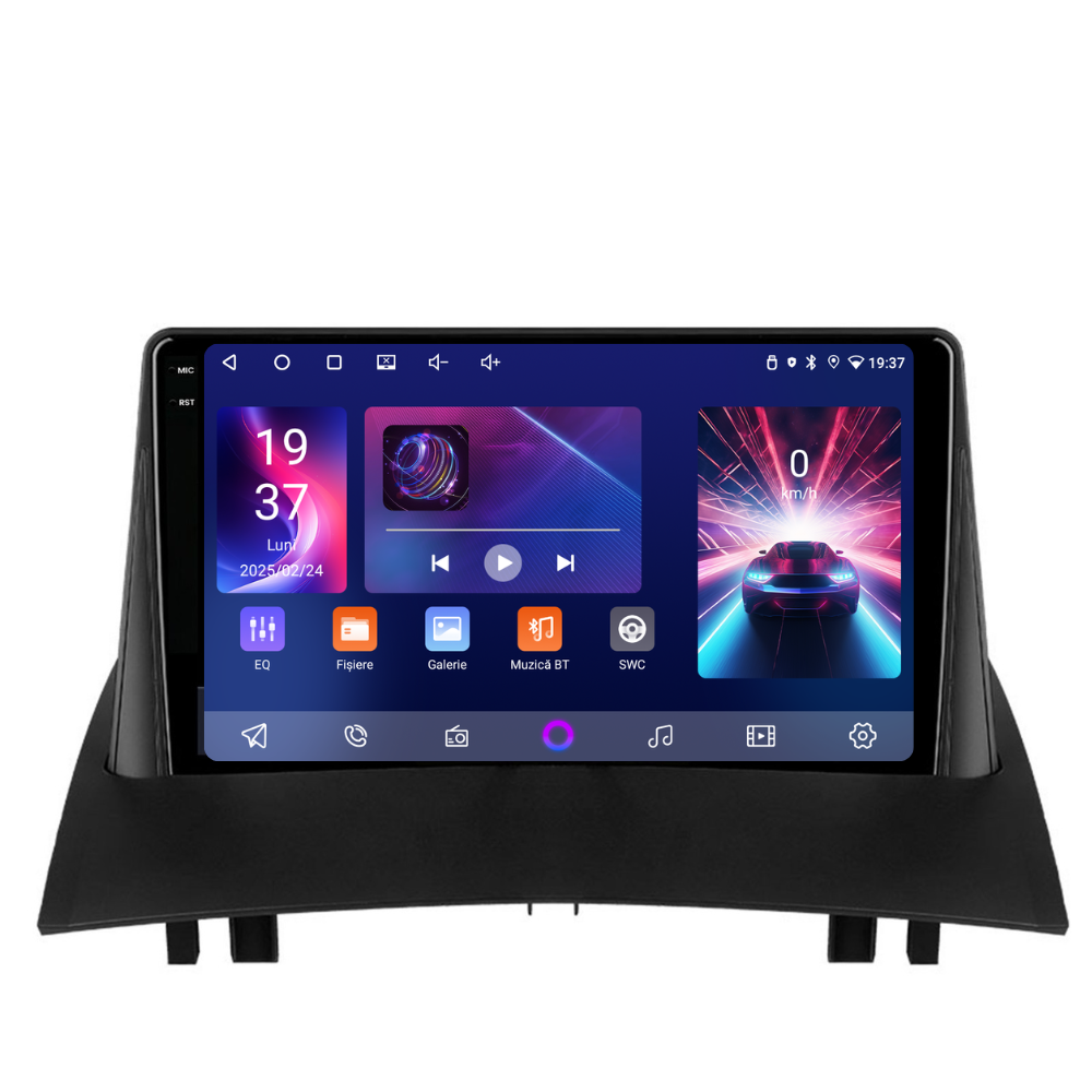 Navigatie Renault Megane 2 (2002-2009), Ecran 9 inch, 4GB RAM 64GB, 4-core [2]