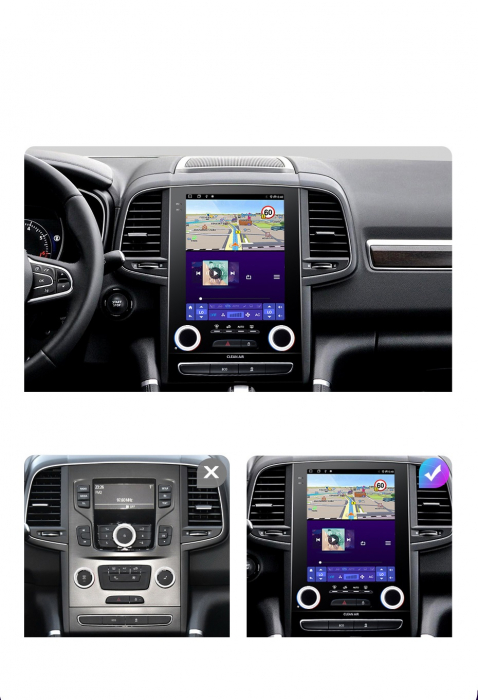 Navigatie Renault Megane 4 (2016-2022),Ecran Tesla 9.7 inch, 6GB RAM 128GB, 8-core [6]