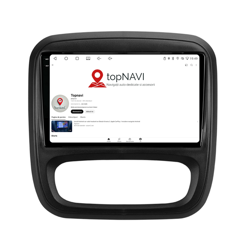Navigatie Renault Trafic (2015-2019), Android, Ecran 9 inch, 8GB RAM 256GB, 8-core [2]