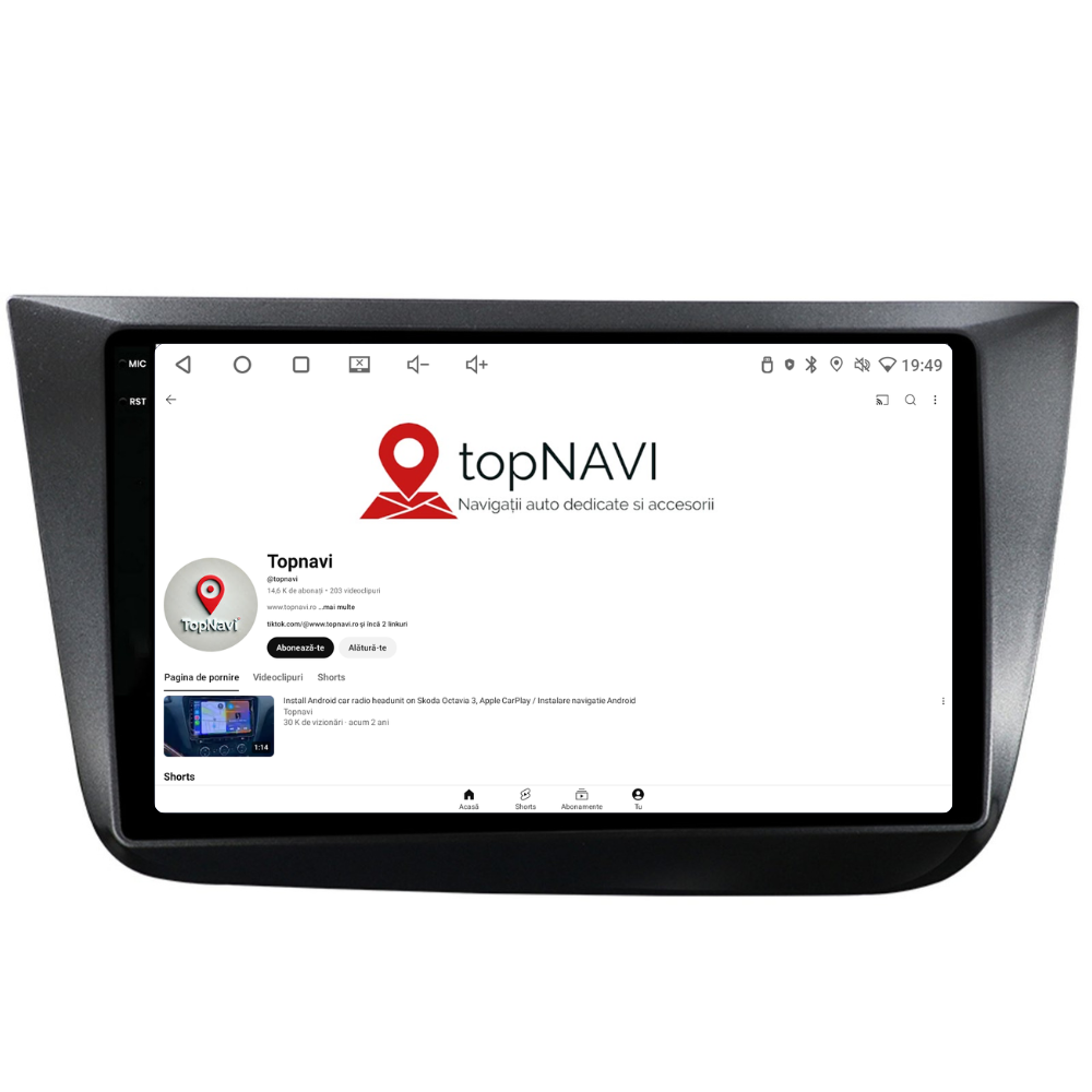 Navigatie Seat Altea (2004-2015), Ecran 9 inch, 4GB RAM 64GB, 4-core [5]