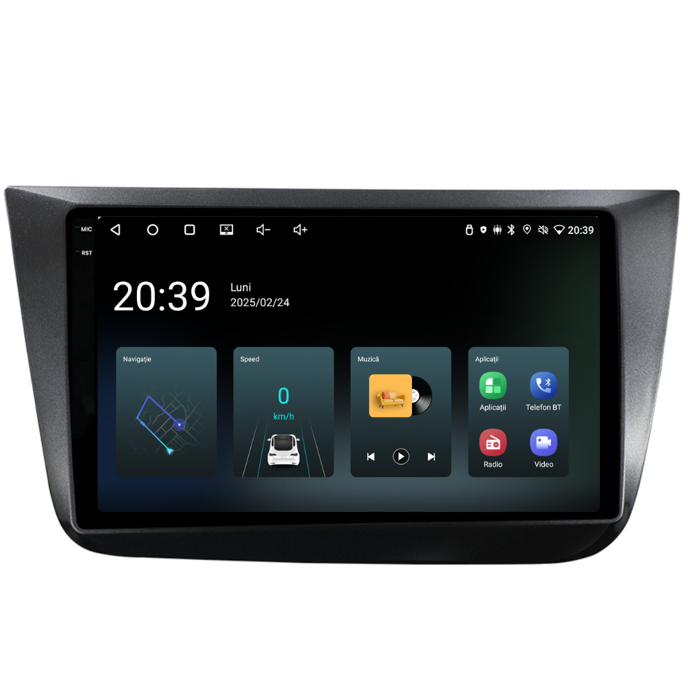 Navigatie Seat Altea (2004-2015), Ecran 9 inch, 4GB RAM 64GB, 4-core [4]