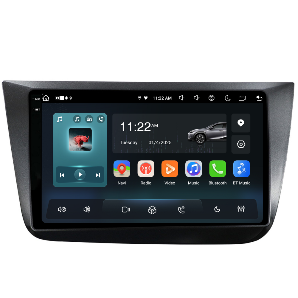 Navigatie Seat Altea (2004-2015), Ecran 9 inch, 8GB RAM 256GB, 8-core [4]