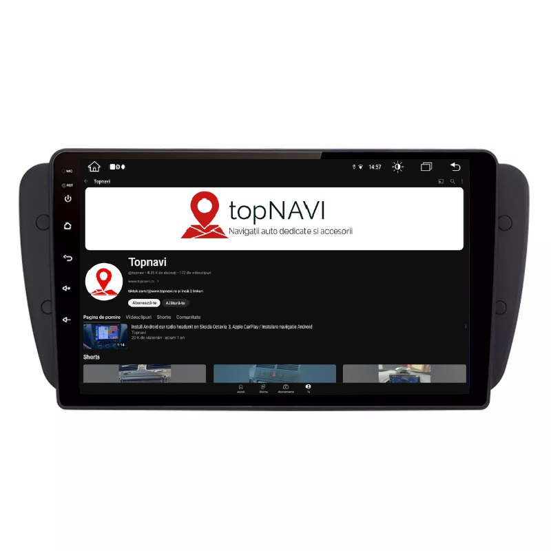 Navigație Seat Ibiza 6J (2009-2013), Ecran 9 inch, 1GB RAM 32GB [2]
