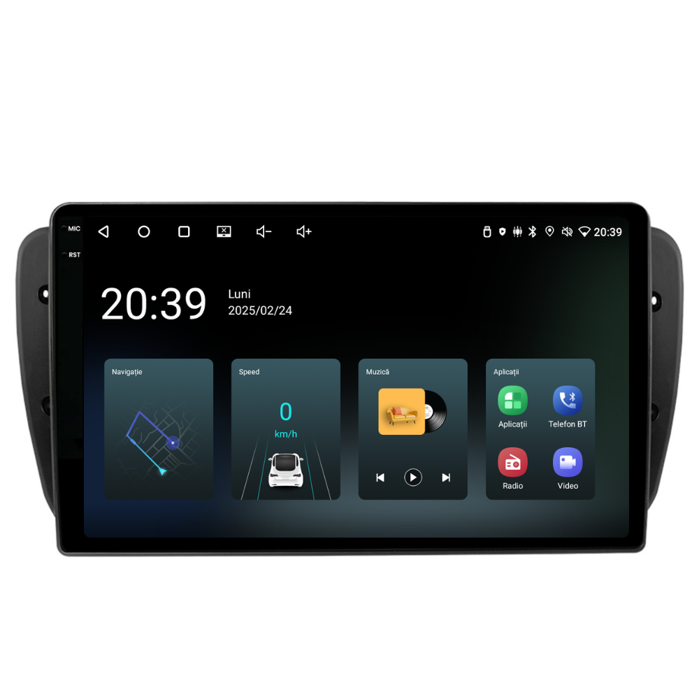 Navigatie Seat Ibiza 6J (2009-2013), Android, Ecran 9 inch, 2GB RAM 32GB [4]
