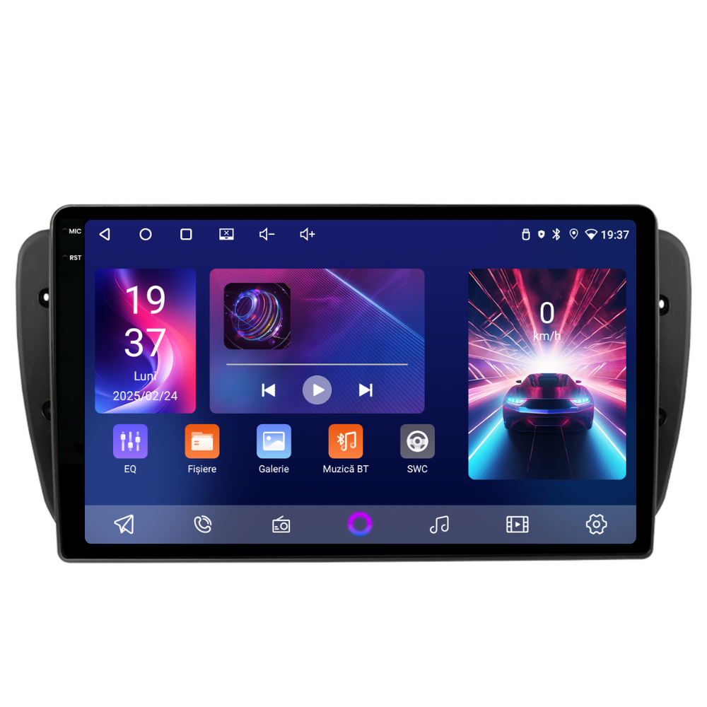 Navigatie Seat Ibiza 6J (2009-2013), Android, Ecran 9 inch, 2GB RAM 32GB [2]