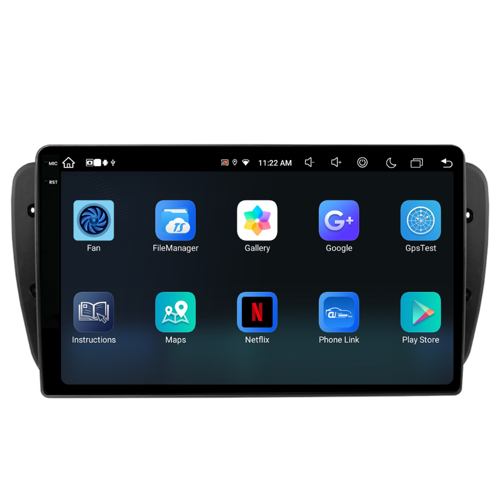 Navigatie Seat Ibiza 6J (2009-2013), Android, Ecran 9 inch,8GB RAM 256GB, 8-core [4]