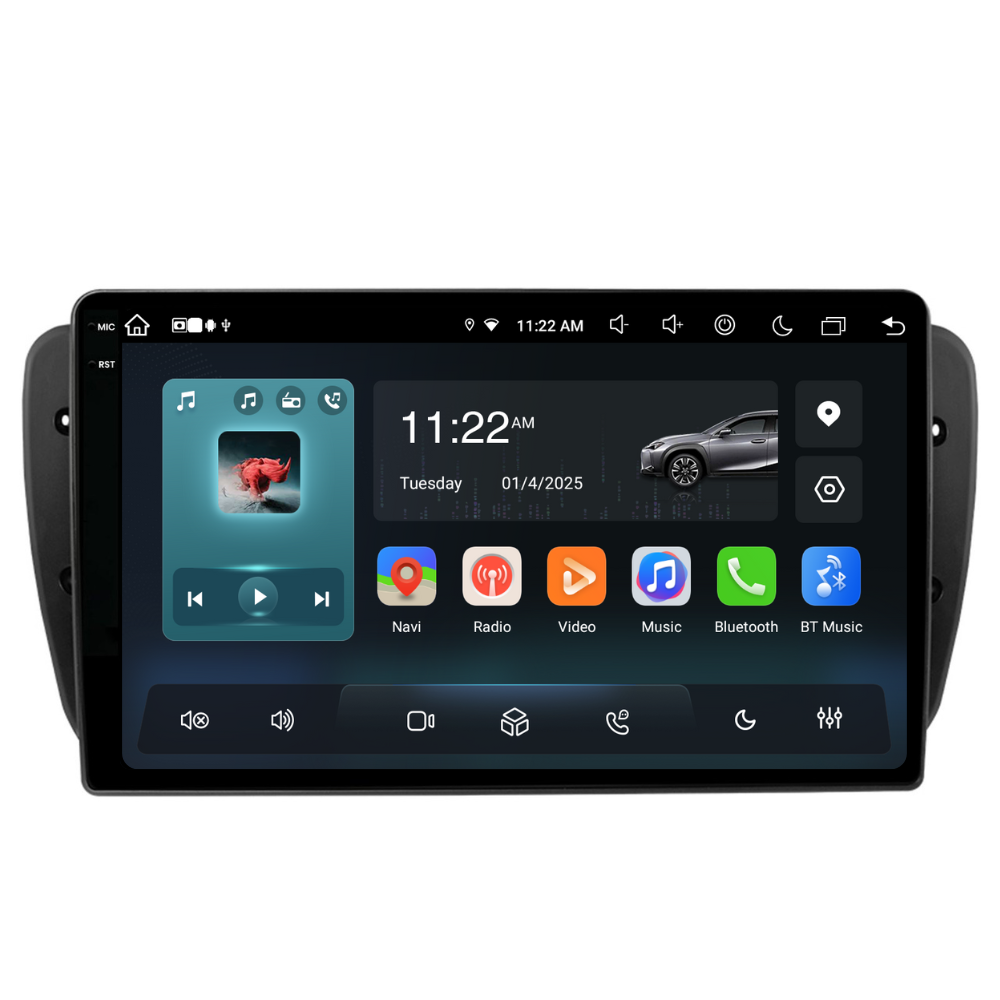 Navigatie Seat Ibiza 6J (2009-2013), Android, Ecran 9 inch,8GB RAM 256GB, 8-core [3]