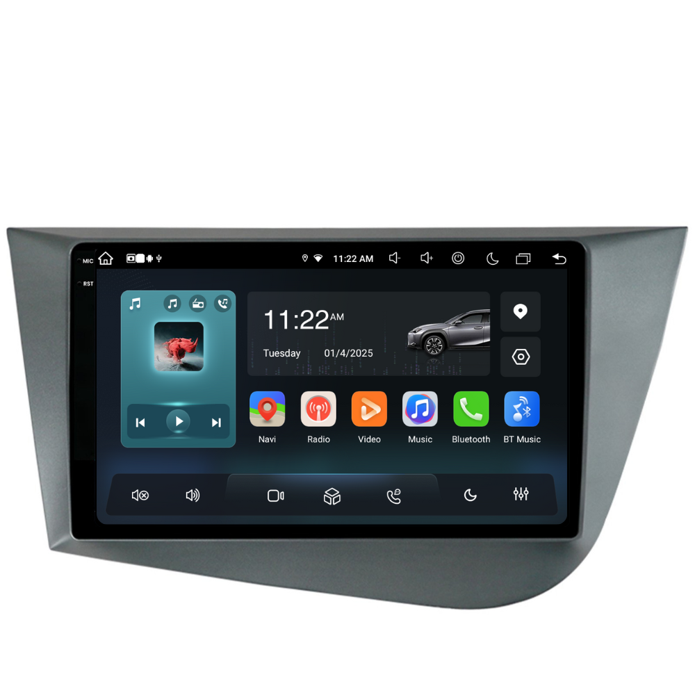 Navigatie Seat Leon (2005-2012), Ecran 9 inch, 8GB RAM 256GB, 8-core [7]