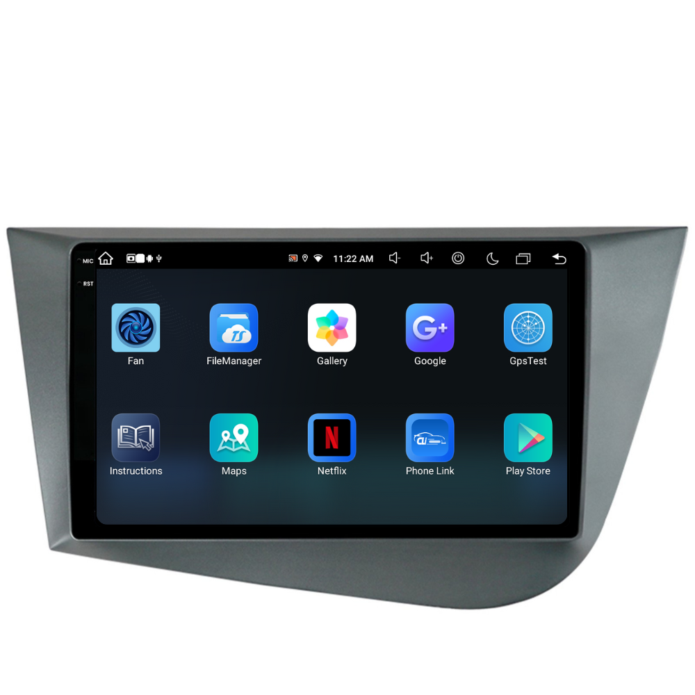 Navigatie Seat Leon (2005-2012), Ecran 9 inch, 8GB RAM 256GB, 8-core [6]