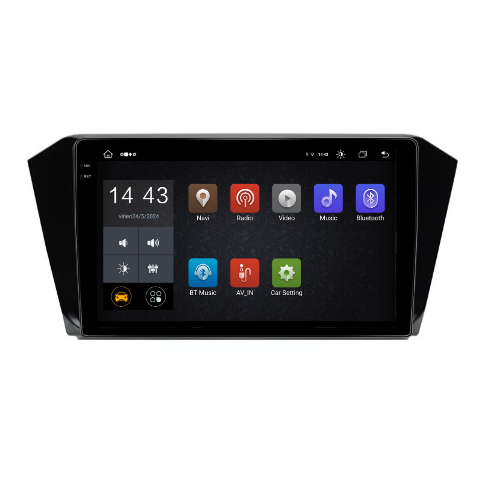Navigatie Volkswagen Passat B8 (2015-2020), Ecran 2K 10 inch, 8GB RAM 256GB, 8core [8]