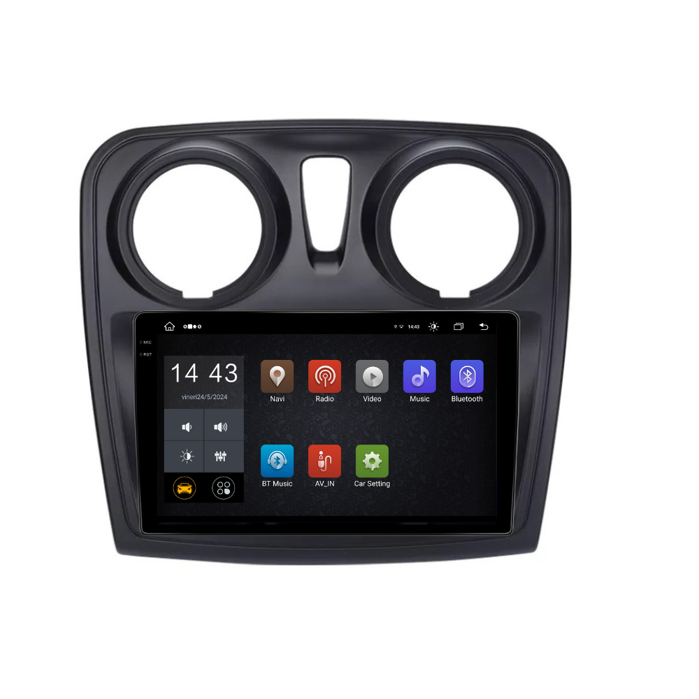 Navigatie Sandero 2 (2012-2020), Ecran 2K 9 inch, 8GB RAM 256GB, 8core [5]
