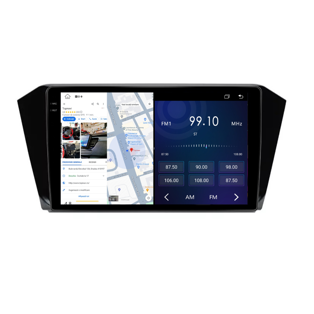 Navigatie Volkswagen Passat B8 (2015-2020), Ecran 2K 10 inch, 8GB RAM 256GB, 8core [6]