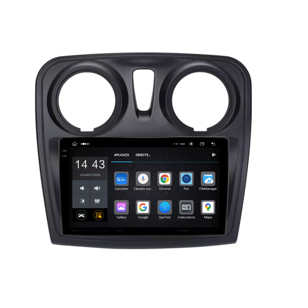 Navigatie Sandero 2 (2012-2020), Ecran 2K 9 inch, 8GB RAM 256GB, 8core [6]