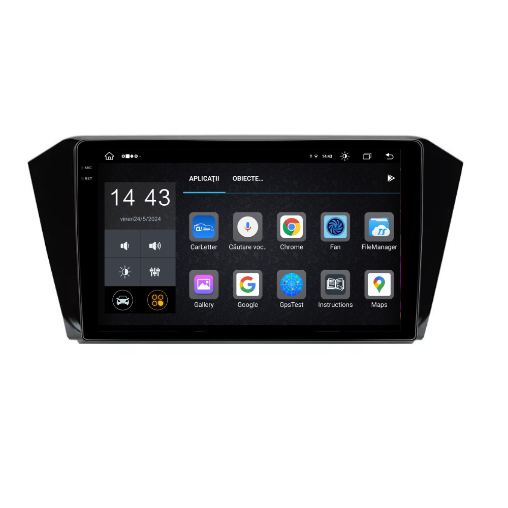 Navigatie Volkswagen Passat B8 (2015-2020), Ecran 2K 10 inch, 8GB RAM 256GB, 8core [3]
