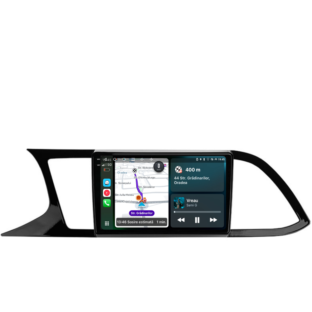 Navigatie Seat Leon 3 (2013-2020), Ecran 9 inch, 6GB RAM 128GB, 8-core [2]