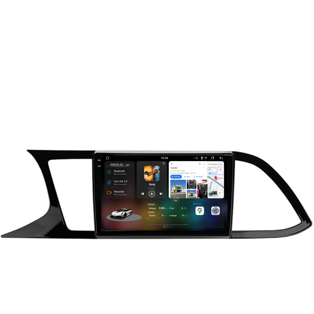 Navigatie Seat Leon 3 (2013-2020), Ecran 9 inch 2K, 12GB RAM 256GB, 8-core [1]