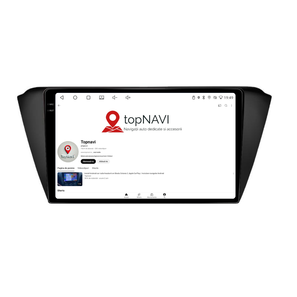 Navigatie Skoda Fabia 3 (2014-2019), Android, Ecran 9 inch, 4GB RAM 64GB, 4-core [5]