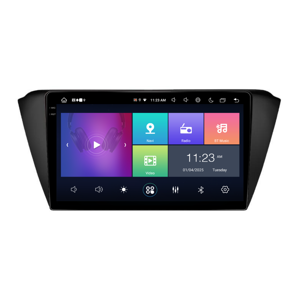 Navigatie Skoda Fabia 3 (2014-2019), Android, Ecran 9 inch, 8GB RAM 256GB, 8-core [2]