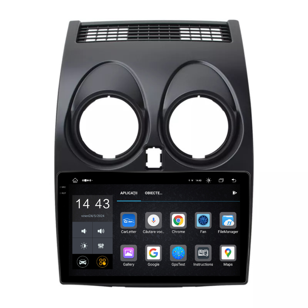 Navigatie Nissan Qashqai J10 (2006-2014), Ecran 2K 9 inch, 8GB RAM 256GB, 8core [3]
