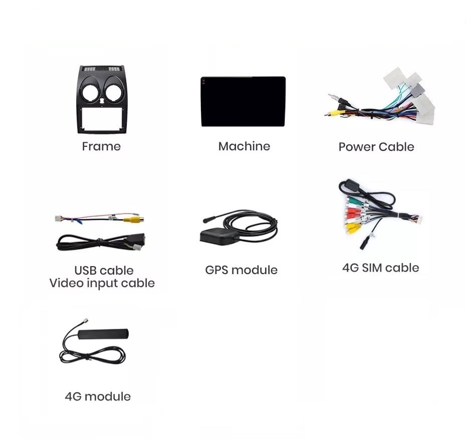 Navigatie Nissan qashqai J10 (2006-2014), Android 13,Ecran 2K, 4GB RAM 64GB, Octa Core, carplay /android auto [11]